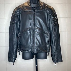 [Harley-Davidson] - Leather Motorcycle Riding Jacket